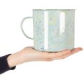 Decorative mug, plant pot, mandala, enamelled, Ø13cm H12cm | Floristik24.co.uk