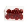 Floristik24 Deko-cherries dark red 3cm 12pcs