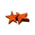 Floristik24 Wooden stars mix Orange for spreading 3-5cm 72pcs