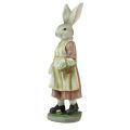 Floristik24 Decorative bunny rabbit woman basket Easter eggs decorative figure Easter H37cm