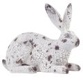 Floristik24 Decorative bunnies white vintage wood look Easter H14.5/24.5cm 2pcs