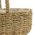 Floristik24 Decorative basket with handle plant basket flower basket 23×31×37cm