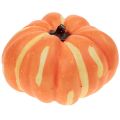 Floristik24 Halloween pumpkin decoration, autumn decoration table orange 12.5cm H7cm 4pcs