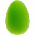 Floristik24 Easter egg green flocked H40cm Large Easter decoration deco eggs