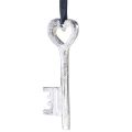 Floristik24 Decorative key decorative hanger metal silver 4x11cm 6pcs