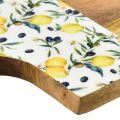 Floristik24 Decorative cutting board for hanging summer mango wood 38.5×23cm