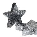 Floristik24 Decorative stars for scattering 4-5cm black 40pcs