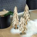 Floristik24 Deco Christmas tree wood rustic wood decoration Christmas H40cm