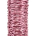 Floristik24 Deco wire Ø0.30mm 30g/50m pink