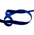 Floristik24 Deco ribbons Velvet Blue 10mm 20m