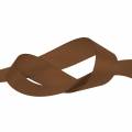 Floristik24 Gift and decoration ribbon brown 40mm x 50m