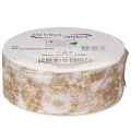 Gift ribbon with plant motifs,