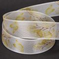 Organza Ribbon with Leaf