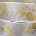 Organza Ribbon with Leaf