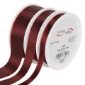 Decorative taffeta ribbon, red, various widths, 50m | Floristik24.co.uk