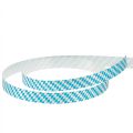 Floristik24 Decorative ribbon curling ribbon Oktoberfest blue-white 10mm 250m