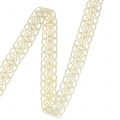 Floristik24 Decorative ribbon lace cream 16mm 20m