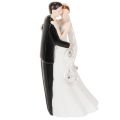 Decorative figurine of a wedding couple, 10.5cm | Floristik24.co.uk