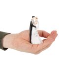 Decorative figurine of a wedding couple, 10.5cm | Floristik24.co.uk
