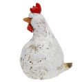 Floristik24 Figure decoration chicken and rooster 5,5cm - 6,5cm 6pcs