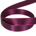 Berry-Coloured Taft Ribbon 15mm x 50m with Woven Edge for Gift Wrapping and Decorations | Floristik24.co.uk