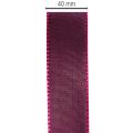 Purple Satin Effect Ribbon 25mm x 50m for Decoration and Crafting | Floristik24.co.uk