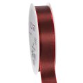 Floristik24 Glossy Taffeta Gift Ribbon 25mm x 50m for Festive Decorations
