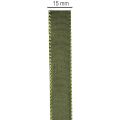 Green Moss Satin Ribbon with Woven Edge 15mm x 50m - 100% Polyester for Crafting, Decorating & Gift Wrapping | Floristik24.co.uk