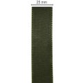Shiny Green Taffeta Ribbon 25mm x 50m for Gift and Home Decoration | Floristik24.co.uk