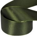 Satin Ribbon for Gift Wrapping Moss Green Taft 40mm x 5m | Floristik24.co.uk