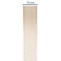 Satin Ribbon Taft Beige 15mm x 50m for Indoor Decorations | Floristik24.co.uk