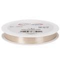 Satin Ribbon Taft Beige 15mm x