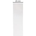 White Polyester Decorative Taft Ribbon, 25mm x 50m | Floristik24.co.uk