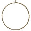 Floristik24 Decorative ring jute Scandi decorative ring for hanging Ø40cm 2pcs