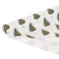 Christmas Fabric Rolls with Tree and Bow Designs 35cm x 120cm Set of 2 | Floristik24.co.uk