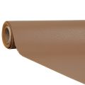 Floristik24 Faux leather brown decorative fabric leather table runner 33cm×1.35m