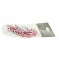 Floristik24 Decorative candy cane red / white 9cm 6pcs