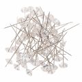 Floristik24 Diamond needles Ø11mm trans clear 55 pcs