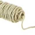 Floristik24 Wick thread wool cord felt cord beige L55cm