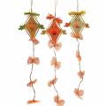 Floristik24 Autumn decoration kite to hang 10.5cm x 11cm 6pcs