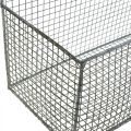 Floristik24 Wire basket, wall basket, plant basket Shabby Chic L38/32cm set of 2