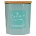 Floristik24 Scented candle in glass Camila White Musk Ø7.5cm H8cm