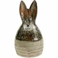 Floristik24 Egg bunny Easter decoration terracotta H11.5cm