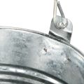 Bucket Ø12cm H10cm 8pcs. Zinc,