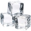 Floristik24 Artificial ice cubes window decoration 2cm 20pcs