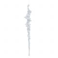 Floristik24 Icicle white with glitter for hanging 26,5cm 1pc