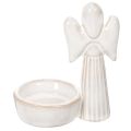 White Ceramic Angel Figurine