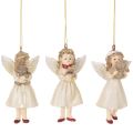 Floristik24 Decorative Angel Tree Ornaments, Vintage Design, 10cm, Set of 3