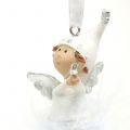 Floristik24 Angel for hanging white 11cm 4pcs