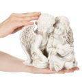Angel Sculpture – Child Angel Pair with Heart, 24cm | Floristik24.co.uk